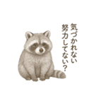 繊細さんのためのリアル動物スタンプ（個別スタンプ：1）