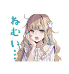 ふんわり女子の夏★やさしい日々（個別スタンプ：25）