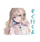 ふんわり女子の夏★やさしい日々（個別スタンプ：38）