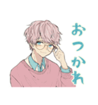 ゆめかわ男子の恋人返信♡ふんわり（個別スタンプ：26）