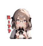 ことばを綴る午後、あなたへ。（個別スタンプ：9）