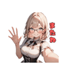 ことばを綴る午後、あなたへ。（個別スタンプ：22）