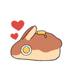 パンケーキのうさぎ（個別スタンプ：13）