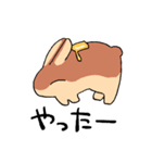 パンケーキのうさぎ（個別スタンプ：21）