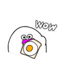 いただきます！たまごちゃん（個別スタンプ：5）