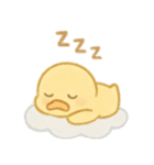 使いやすいアヒルスタンプ（個別スタンプ：4）
