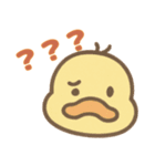 使いやすいアヒルスタンプ（個別スタンプ：16）