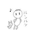 僕とウサギのう～（個別スタンプ：16）