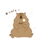 ゆるめなマーモット（個別スタンプ：5）