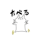 ぬるい感じのネコ～リメイク～（個別スタンプ：28）