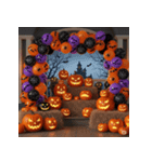 ハロウィン、魔法の夜（個別スタンプ：5）