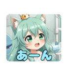 全力でがんばりたいみなみちゃんスタンプ（個別スタンプ：16）