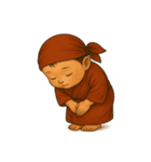 ゆるっと小坊主 ～毎日にそっとご挨拶～（個別スタンプ：16）