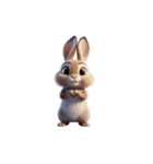 【愛を伝える動物達 2】（個別スタンプ：3）