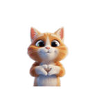 【愛を伝える動物達 2】（個別スタンプ：10）