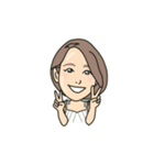 おあきさん プライベートLINEスタンプ（個別スタンプ：4）