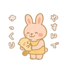 日常のゆるい動物×お仕事スタンプ（個別スタンプ：6）