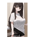 cute heart HQ1S（個別スタンプ：4）