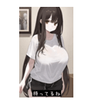 cute heart HQ1S（個別スタンプ：8）