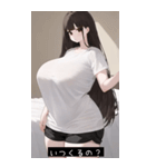 cute heart HQ1S（個別スタンプ：15）