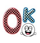 飛び出す！見やすい元気なデカ文字 修正版（個別スタンプ：10）