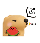 きゃぴばら3D（個別スタンプ：6）