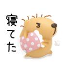きゃぴばら3D（個別スタンプ：8）