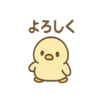 ぴよペンのぬくぬくスタンプ（個別スタンプ：36）