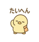 ぴよペンのぬくぬくスタンプ（個別スタンプ：37）