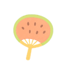 パステル季節だより(夏編)（個別スタンプ：16）