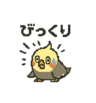 ドット絵オカメインコちゃん（個別スタンプ：13）