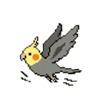ドット絵オカメインコちゃん（個別スタンプ：26）