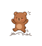 ぽかぽかクマさんの森のお昼寝日記（個別スタンプ：13）