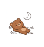 ぽかぽかクマさんの森のお昼寝日記（個別スタンプ：16）