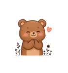 ぽかぽかクマさんの森のお昼寝日記（個別スタンプ：19）