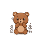 ぽかぽかクマさんの森のお昼寝日記（個別スタンプ：20）