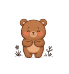 ぽかぽかクマさんの森のお昼寝日記（個別スタンプ：22）