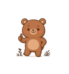 ぽかぽかクマさんの森のお昼寝日記（個別スタンプ：23）