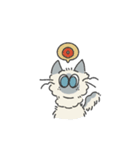 デルフィとニウム（個別スタンプ：1）