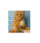 小花達の台湾猫ミームスタンプ（個別スタンプ：9）