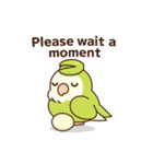 コザクラインコpistàcchioの日常2（個別スタンプ：9）