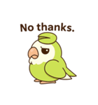 コザクラインコpistàcchioの日常2（個別スタンプ：14）
