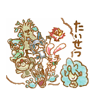 アオとばらばらのもり4（個別スタンプ：40）