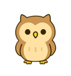 フクロウのフクちゃんで～す（個別スタンプ：3）