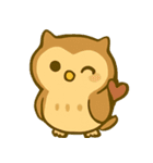 フクロウのフクちゃんで～す（個別スタンプ：17）