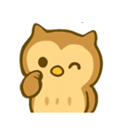 フクロウのフクちゃんで～す（個別スタンプ：19）