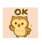 フクロウのフクちゃんで～す（個別スタンプ：23）