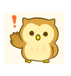 フクロウのフクちゃんで～す（個別スタンプ：34）