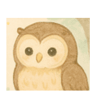 フクロウのフクちゃんで～す（個別スタンプ：38）