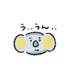 まゆげあにまるズ（個別スタンプ：6）